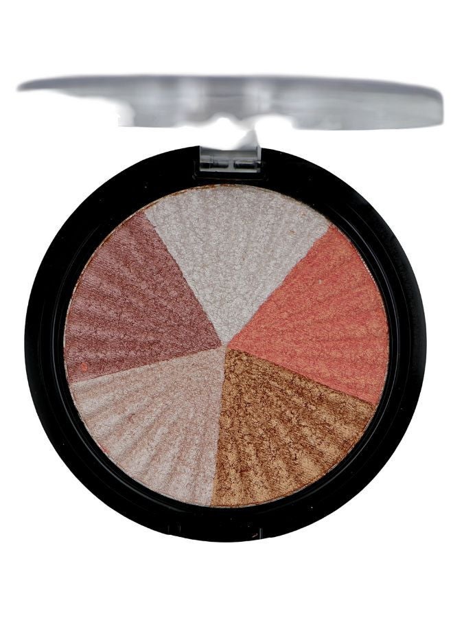 MAROOF Everglow Highlighter 15g, 5-in-1 Multicolor - Image 1