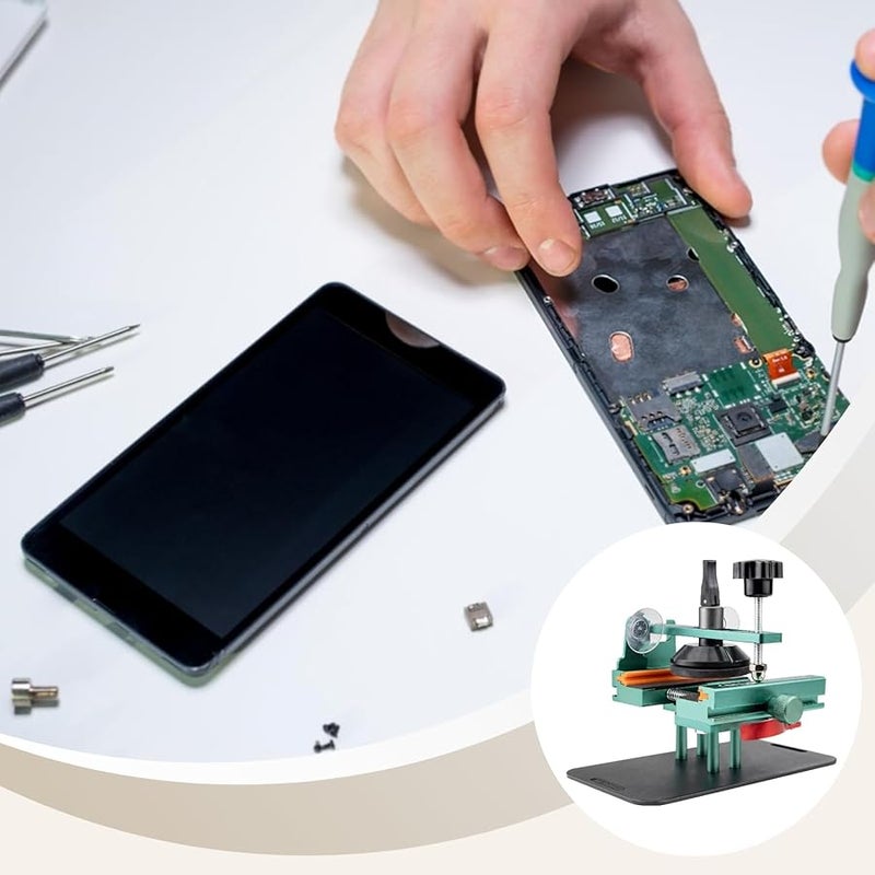 4 في 1 أداة إزالة شاشة الهاتف المحمول من سبائك الألومنيوم مع كوب شفط قابل للتعديل - Image 5