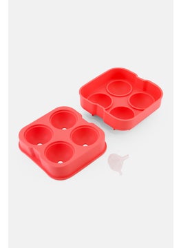 COOK WITH COLOR Ice Shaper Molds, Red  - Image 2