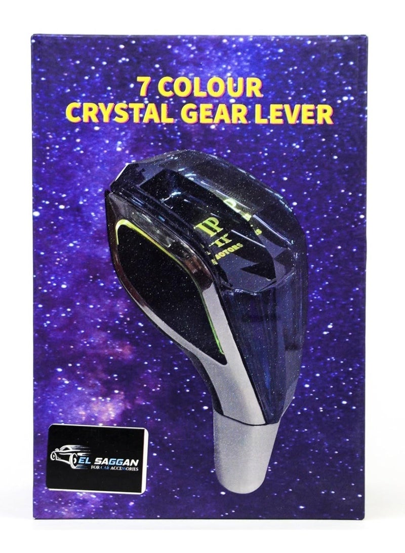 مقبض ناقل الحركة الكريستالي المزود بإضاءة LED تعمل باللمس- قطعة - Image 5