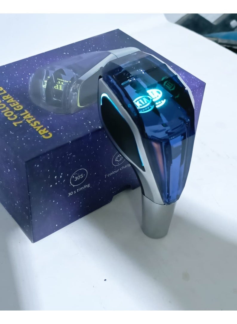 مقبض ناقل الحركة الكريستالي المزود بإضاءة LED تعمل باللمس- قطعة - Image 4