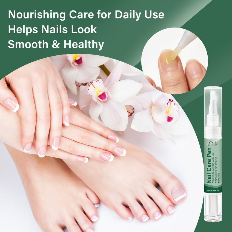 Danliss Rotating Nail Care Pen 5ml - Portable Cuticle Care Pen for Nourishing and Smoothing Nails - Image 4
