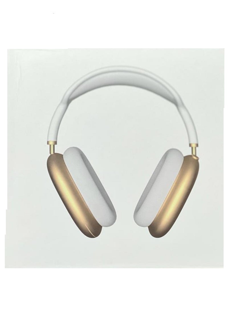 Generic - Max Over Ear Headphone with Active Noise Cancellation - Gold - Image 1