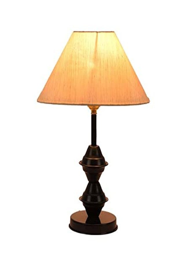 VRCT مصباح طاولة VRCT Shade بقاعدة معدنية سوداء - Image 1