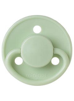 Pack Of 1 Baby Round Latex Pacifier, 6 Months+, Gooseberry
