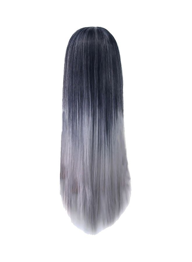 KUYING Synthetic Natural Short Straight Hair Wig 