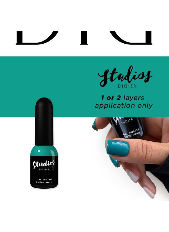 DIDIER LAB - Studios Gel Polish Hidden Luxury - Professional Manicure Pedicure Products - Rich Pigment for Complete Nail Coverage - Flawless Shine - Suitable for Beginners - UV Lamp - Gift for Women - Image 1