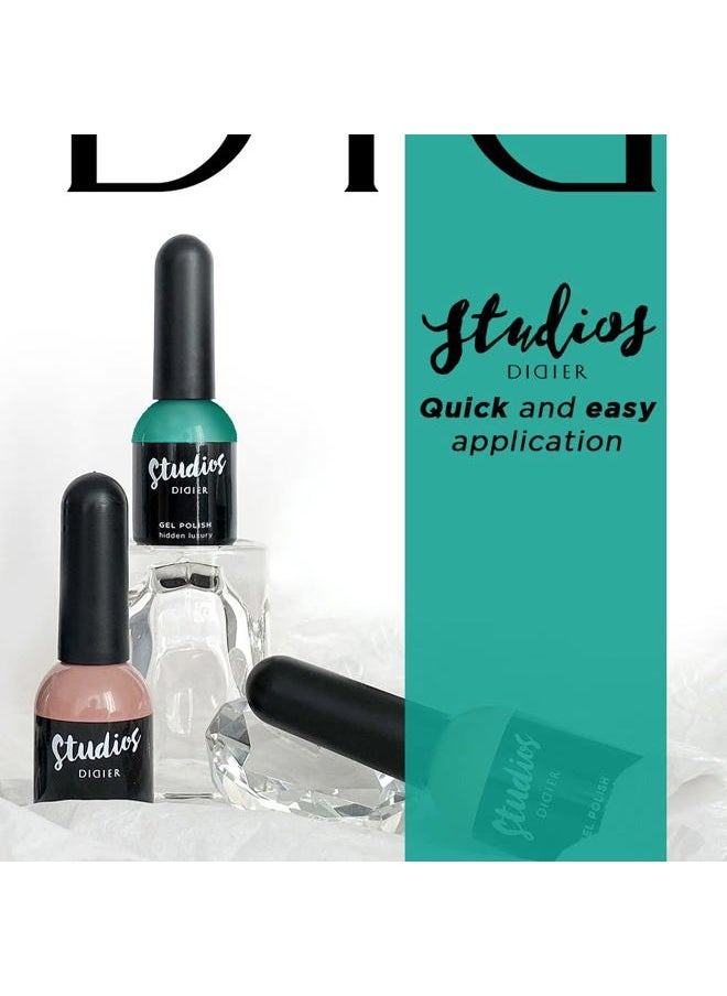 DIDIER LAB - Studios Gel Polish Hidden Luxury - Professional Manicure Pedicure Products - Rich Pigment for Complete Nail Coverage - Flawless Shine - Suitable for Beginners - UV Lamp - Gift for Women - Image 1