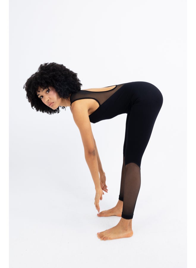 ASTK SEAMLESS JUMPSUIT WITH MESH - Image 2
