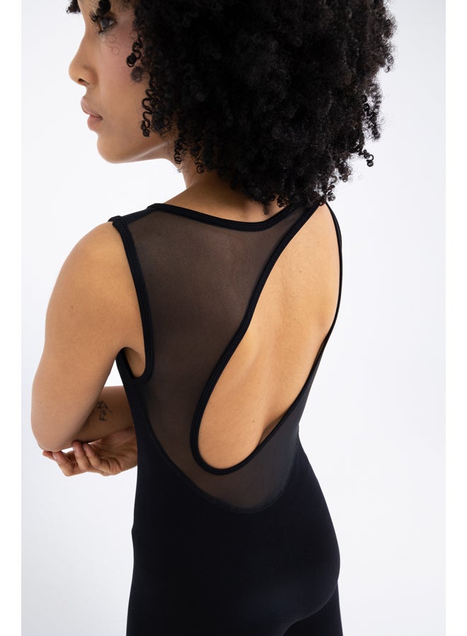 ASTK SEAMLESS JUMPSUIT WITH MESH - Image 3