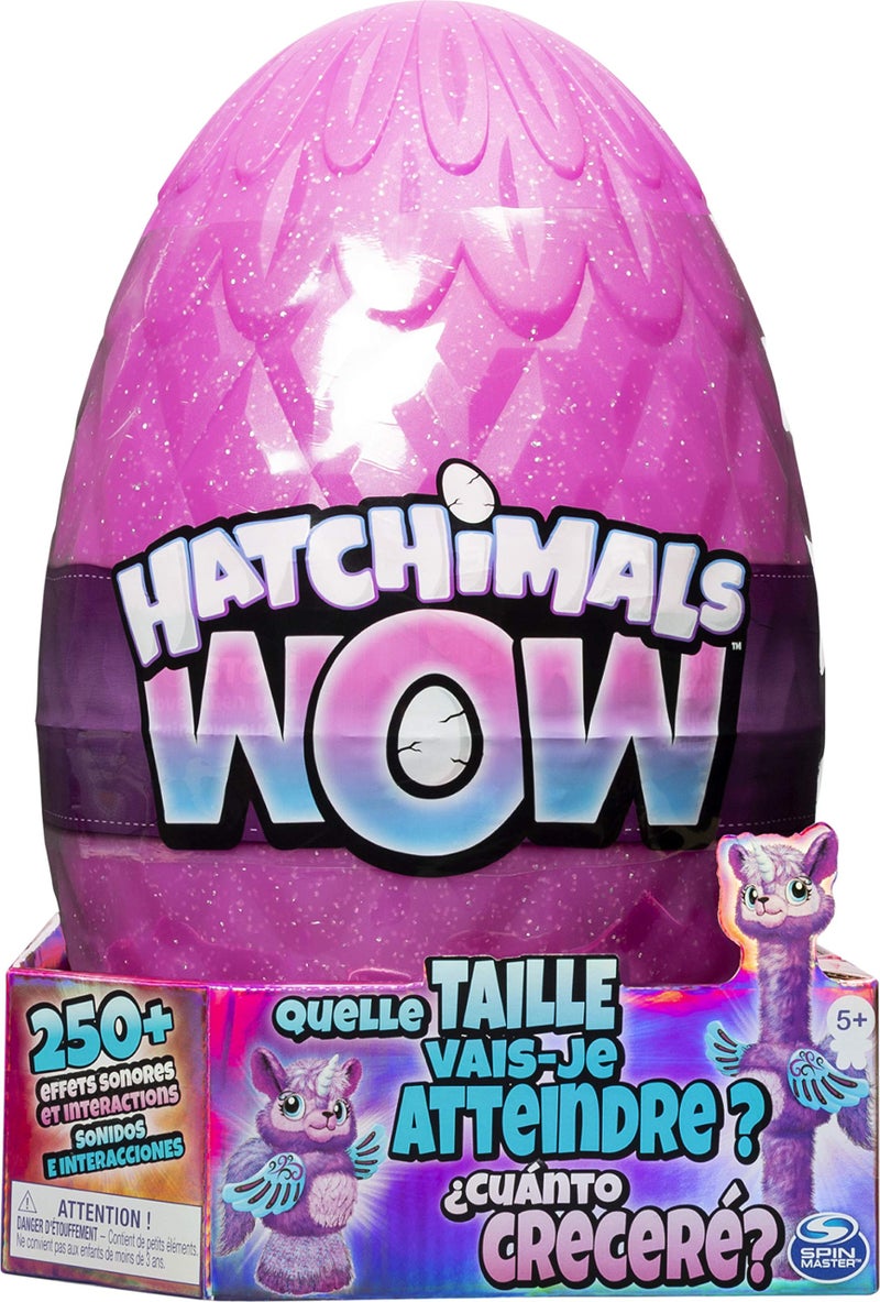 Hatchimals 6046989  Wow Llalacorn 32inch 813 centimetres Tall Interactive Hatchimal with ReHatchable Egg Styles May Vary - Image 2