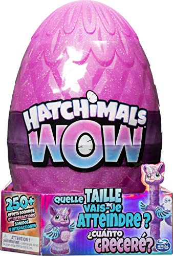 Hatchimals 6046989  Wow Llalacorn 32inch 813 centimetres Tall Interactive Hatchimal with ReHatchable Egg Styles May Vary - Image 1