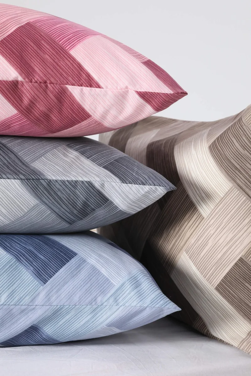 فافورا Striped Single Duvet Cover Set - Brown