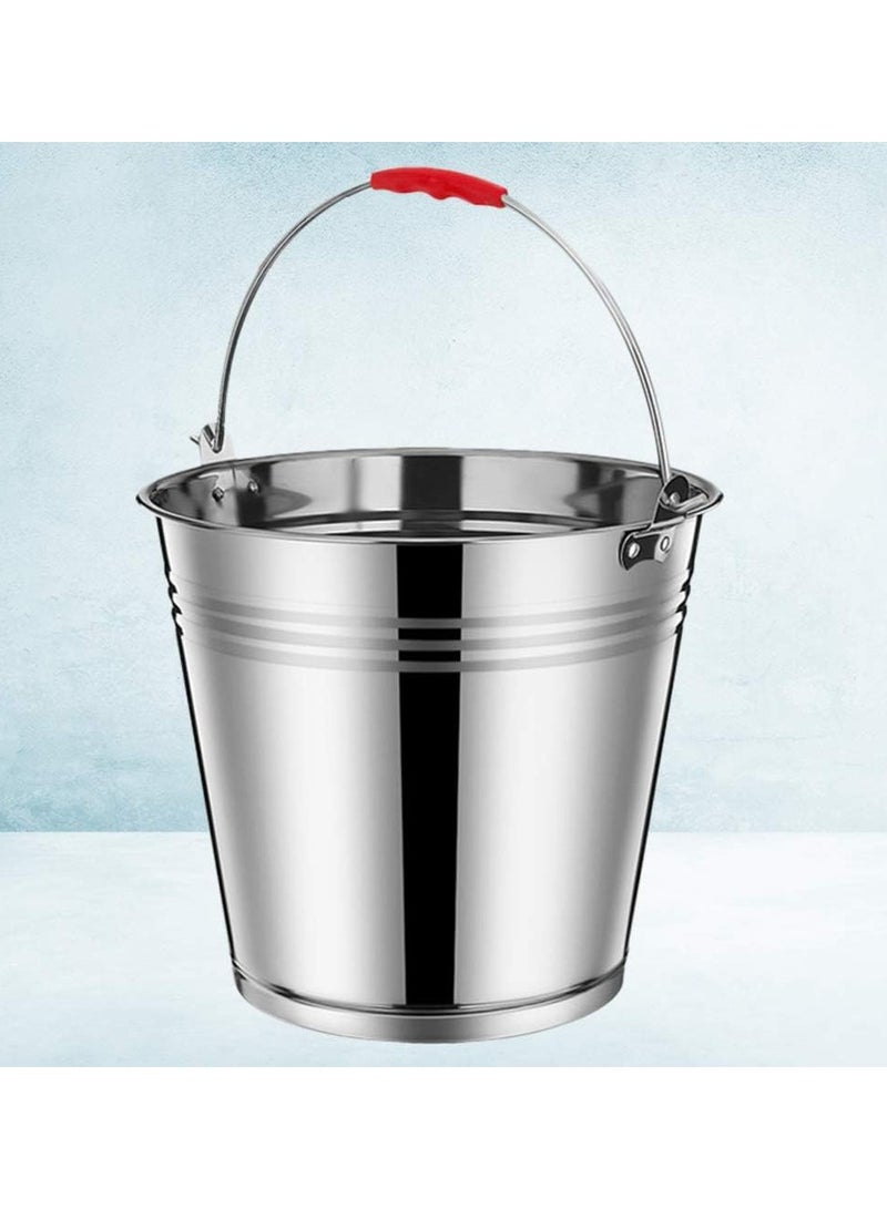DubaiGallery Ice Bucket,with Handle-Insulated Double Walled Stainless-Steel Ice Buckets - Image 2