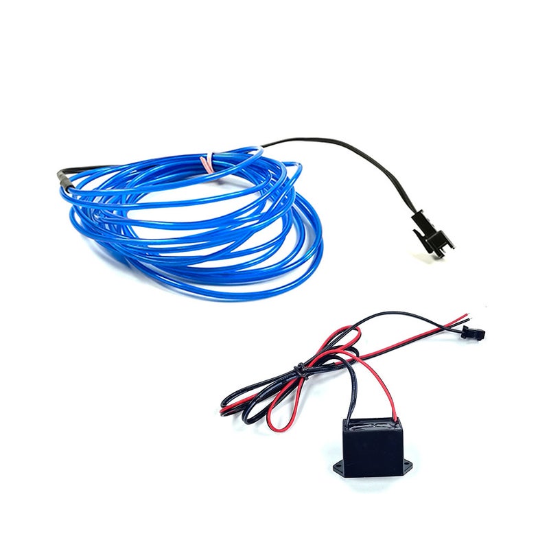 Highlight EL cold light 2.3mm Luminous Lamp Line 12V power supply decorative lamp atmosphere lamp performance decorative props - Image 4