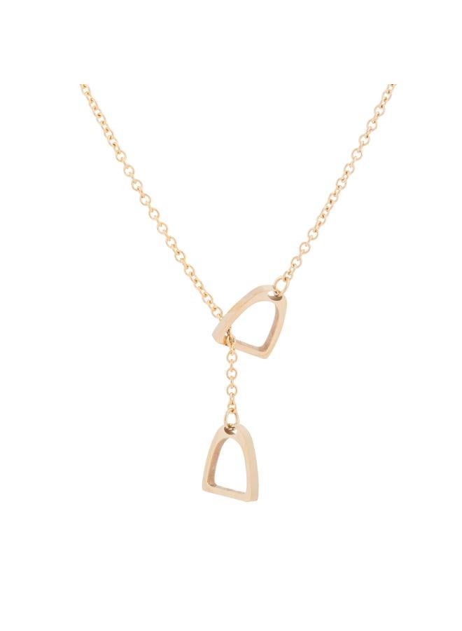 New Korean Popular Necklace Personality Animal Necklace Ladies Stainless Steel Horseshoe Necklace Manufacturers Spot 