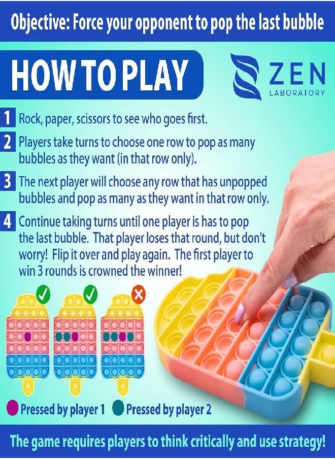 Zen Laboratory - (50 Pcs) Fidget Toys Pack Party Favors Gifts for Kids Adults, Autism Sensory Toy Classroom Prizes Autistic Children Pop Its Bulk Fidgets Stocking Pinata Stuffers, Treasure Box Girls Goodie Bag Stress - Image 1