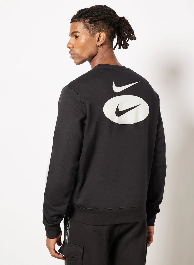 نايكي Swoosh League Fleece Crew Neck Sweatshirt
