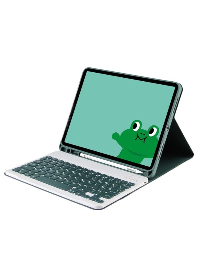 Neutral Compatible With Ipad 11th Gen 10th Tablet Bluetooth Keyboard 10.2 Magic Keyboard Air 5/6 10.9 Pencil Slot Protective Case - Image 1