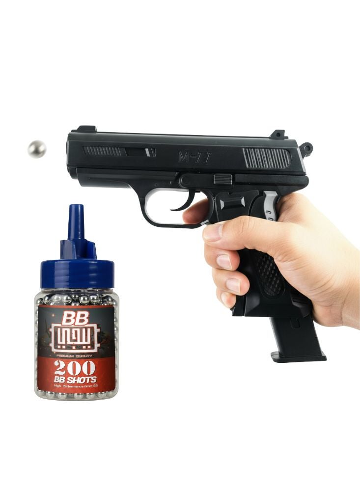 PUBG Soft Bullet Handgun Toy – 200 PUBG BB Rounds Included, Safe Play for Boys & Girls - Image 1
