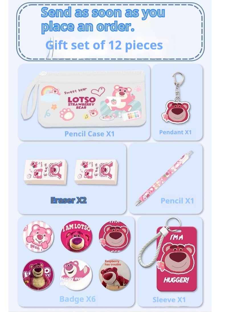 general 13-Piece Cartoon Lotso Backpack Set - Image 2