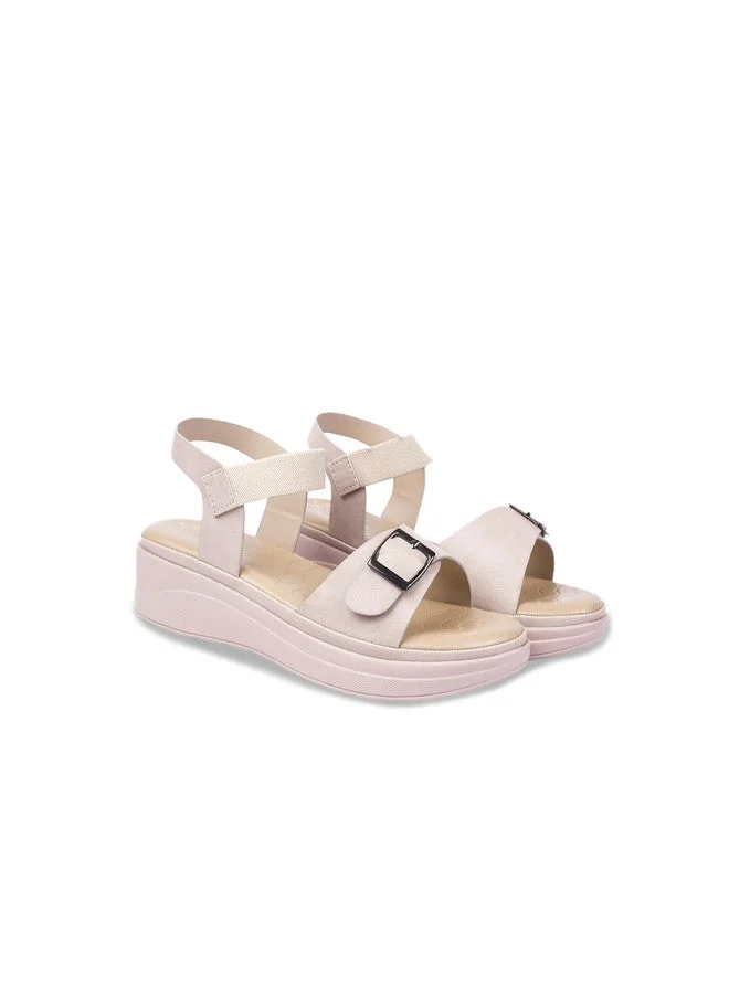 شوتوبيا Shoetopia Girls Open Toe Flatform Heels