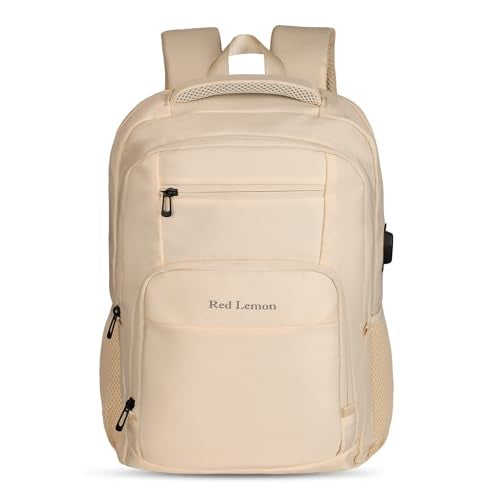 Red Lemon 26L Swiss pack Waterproof Laptop Backpack – Pro Series 2025 Model, 15.6" Laptop Bag with Rain Cover for Men & Women, Ideal for Office, Travel, School & Daily Use (Desert Sand) - Image 1