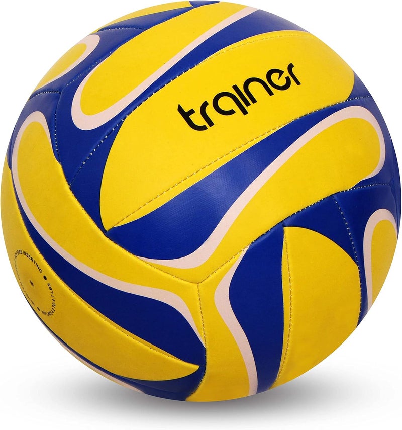 Nivia Trainer 18-P Volleyball (size 4) 18 Panel Rubberized Stitched EVA Fabric Lamination High Bounce Latex Bladder - Image 2