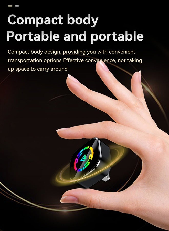 TUNKE 2-in-1 Wireless CarPlay & Android Auto Adapter – Bluetooth 5.0 + 5G WiFi, Plug & Play USB Dongle for Cars with Wired CarPlay System - Image 5