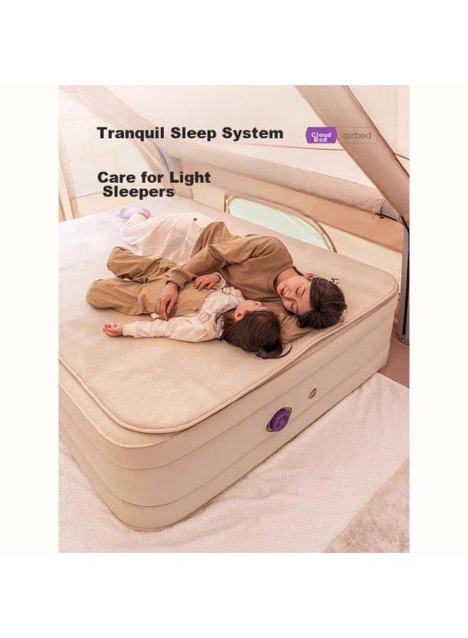 Primitive Man Yuanren Dan Si Yun Bed, Automatic Inflatable Mattress, Outdoor Tent Air Bed, Floor Sleeping Pad, Home Sleeping Mat, Camping - Image 2