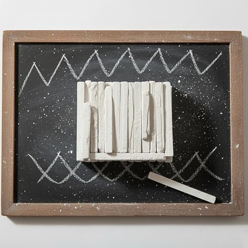 Eduway 100 Pcs Slate Chalk Pencil Bitti | Natural Organic Limestone Chalk Pencil For Writing & Creative | Non-Toxic Pure Natural Earthy Slate Bar Box (Not for Writing Board) - Image 5
