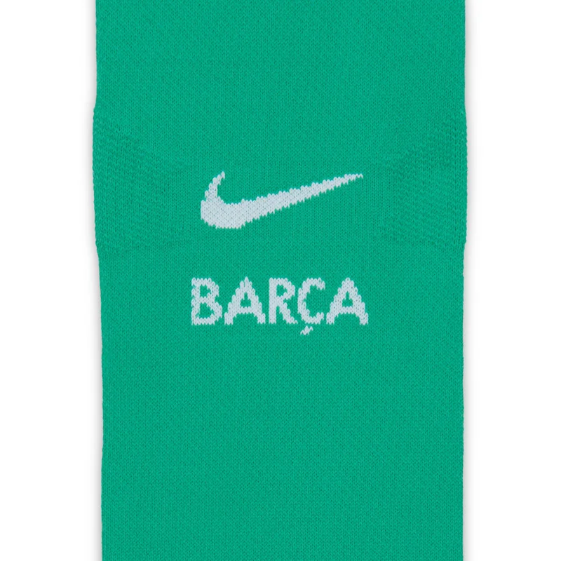 Nike Green FC Barcelona VaporFast Goalkeeper Football Over-The-Calf Socks  | Best Price UAE