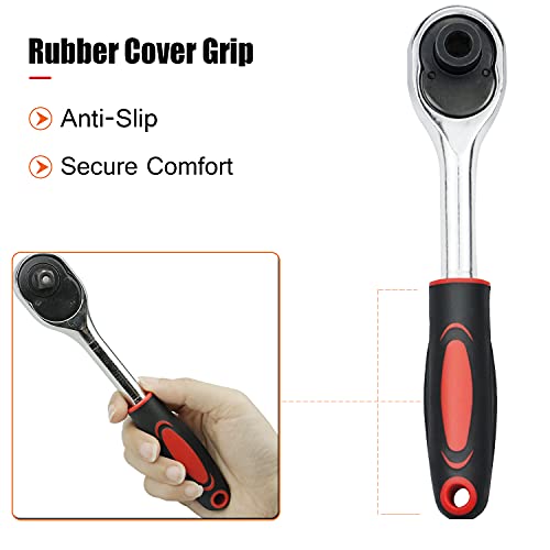 Bentolin Hard Top Door Removal Torx Set Jeep Tool Kit Replace 82214166AB 68361574AB Compatible for Wrangler JL JK Gladiator Rubicon Sahara 2-4 Doors Soft Top (Red) - Image 5