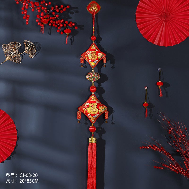 New Year Pendants 2026 New Model Chinese New Year Year Of The Horse Pendants Festive New Year Pendants For Living Room Decorations - Image 1