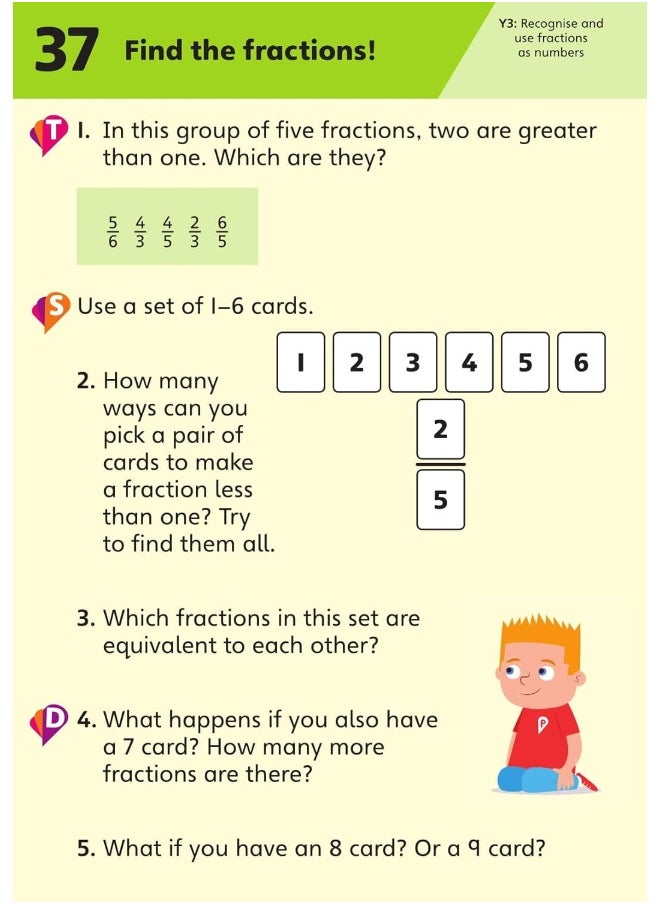 null - Pinpoint Maths Year 3 Problem Solving and Reasoning Challenge Cards: Y3 Problem Solving and Reasoning Pk - Image 1