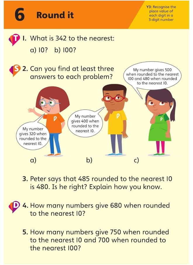 null - Pinpoint Maths Year 3 Problem Solving and Reasoning Challenge Cards: Y3 Problem Solving and Reasoning Pk - Image 1