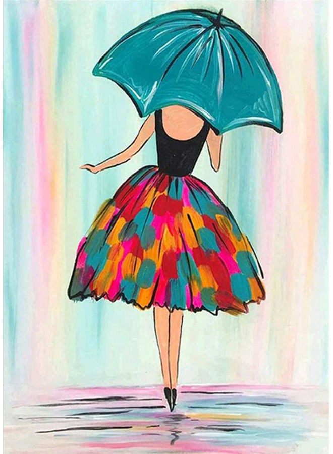 NIBEMINENT 5D Diamond Painting Kit Multicolour - Image 1