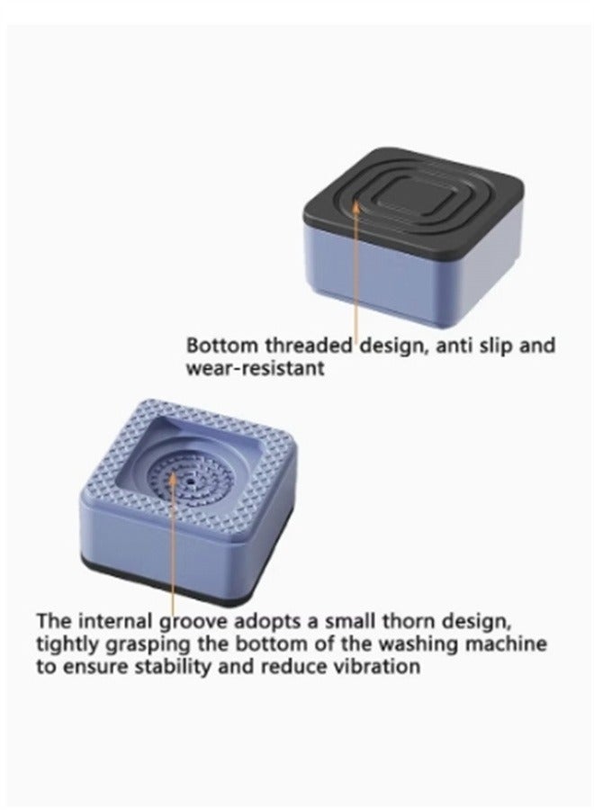 Washing Machine Feet Pads, Support Leg, Noise Reducing Anti Slip Vibration Rubber Stabilizer, 4Pcs - Image 3