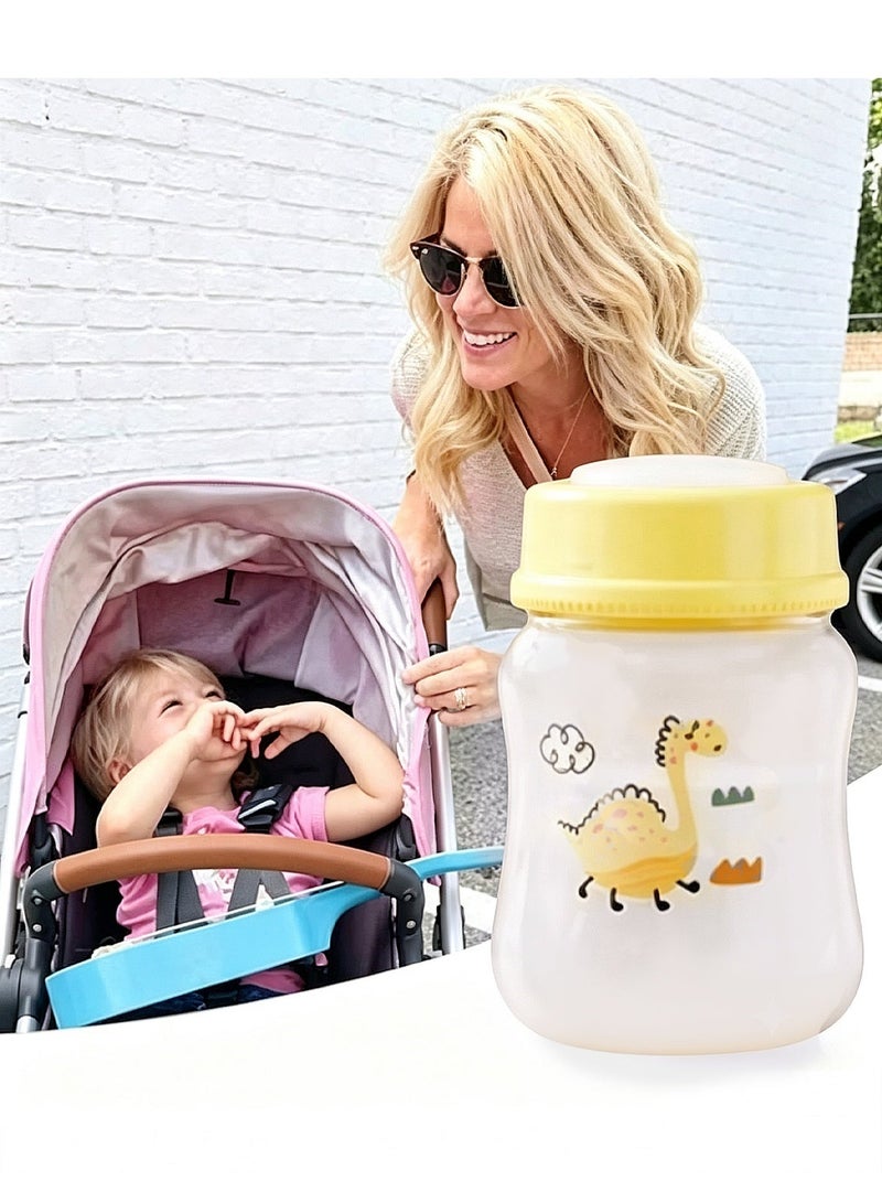 Bincoo 3 Pack Breast Milk Bottles Storage , Breastmilk With Accurate Measurement Markings And Compatible With Breast Pumps, 3 X 150 Ml Breastfeeding Supplies - Image 2