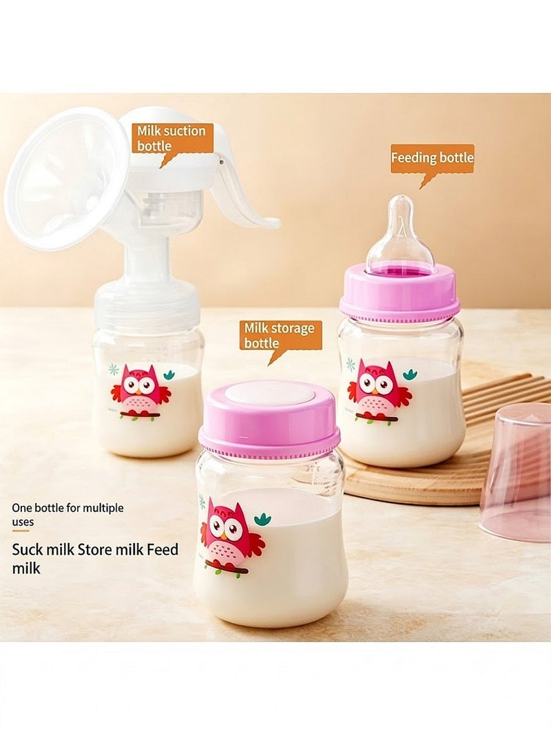 Bincoo 3 Pack Breast Milk Bottles Storage , Breastmilk With Accurate Measurement Markings And Compatible With Breast Pumps, 3 X 150 Ml Breastfeeding Supplies - Image 4