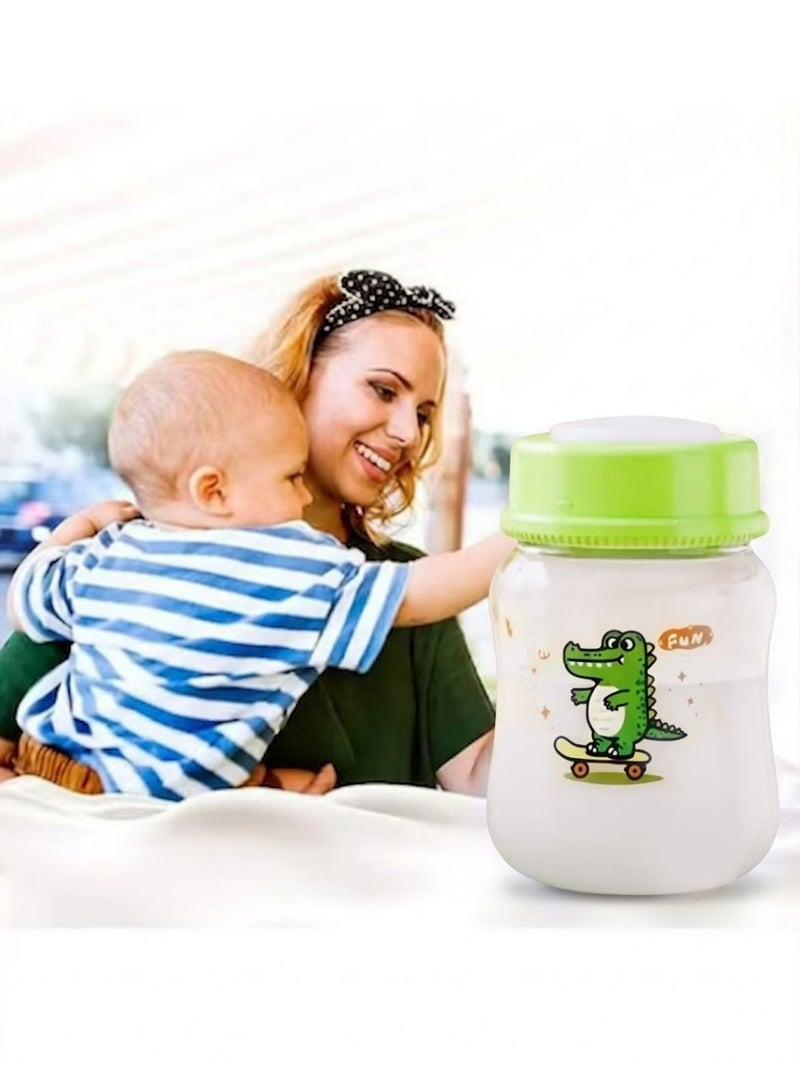 Bincoo 3 Pack Breast Milk Bottles Storage , Breastmilk With Accurate Measurement Markings And Compatible With Breast Pumps, 3 X 150 Ml Breastfeeding Supplies - Image 5