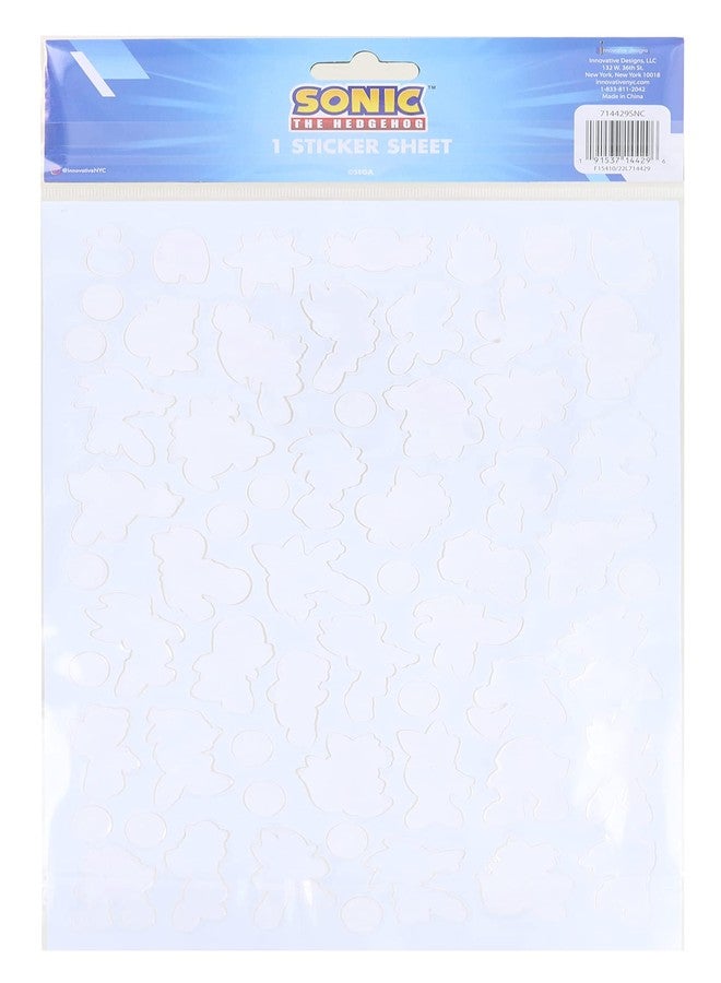 Innovative Designs Sonic The Hedgehog Raised Sticker Sheet - Image 2