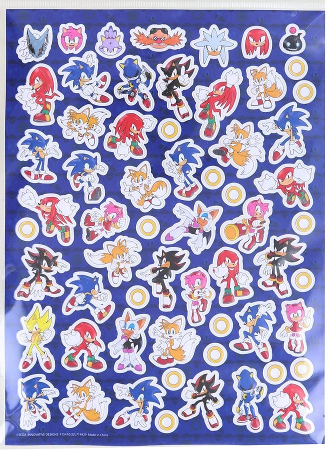 Innovative Designs Sonic The Hedgehog Raised Sticker Sheet - Image 4