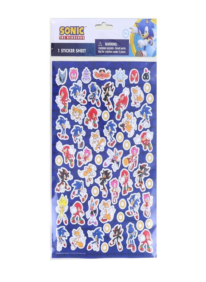 Innovative Designs Sonic The Hedgehog Raised Sticker Sheet - Image 1