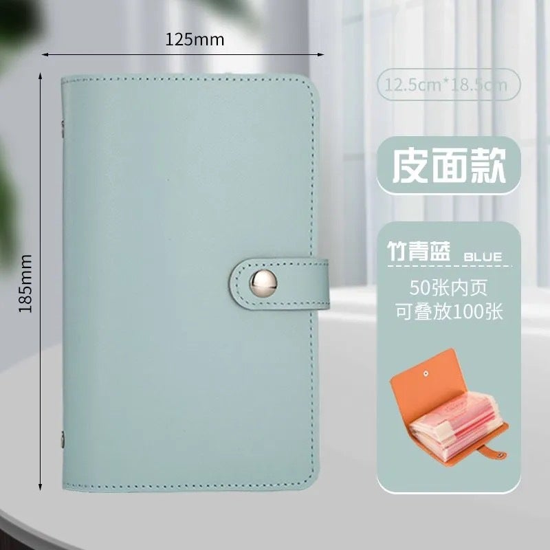 Internet Celebrity Financial Management Storage Book Password Book High-End Retro Money Saving Book Can Place Cash Storage Large Capacity - Image 1