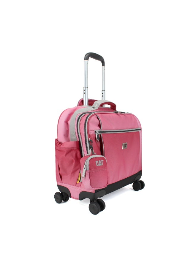 CATERPILLAR CAT SwiftRider 4 Wheel Trolley - Gradient Pink - Image 2