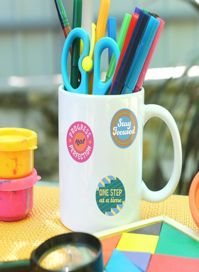 Sweetzer & Orange S&O Growth Mindset Stickers to Break Negative Thought Patterns - Inspiring & Encouraging Affirmation Labels - Colorful Motivational Decals - 1008 1" Inspirational Uplifting Labels - Motivating Tags - Image 4