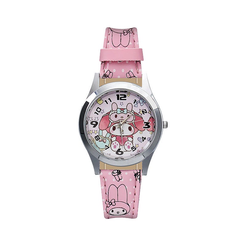 New Kids Cartoon Quartz Watch Strap Meile di-opp bag 