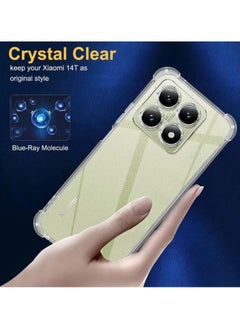 Generic Case for Xiaomi 15 5G Clear TPU Four Corners Protection Cover Transparent Soft funda  - Image 2