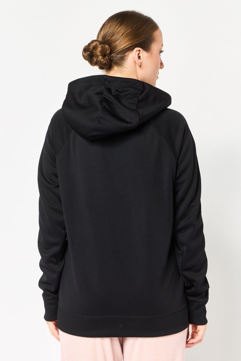 Nike هودي رياضي نسائي بأكمام طويلة مناسب في الهواء الطلق، أسود - Image 4